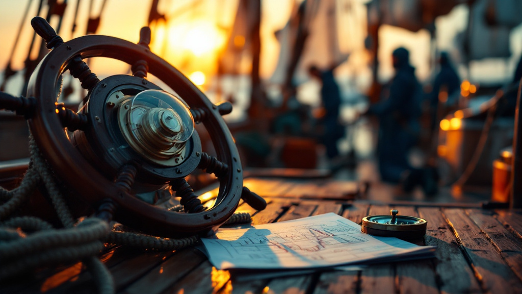 Timone e carta nautica: il titolare guida, il corso digital marketing serve a chi esegue